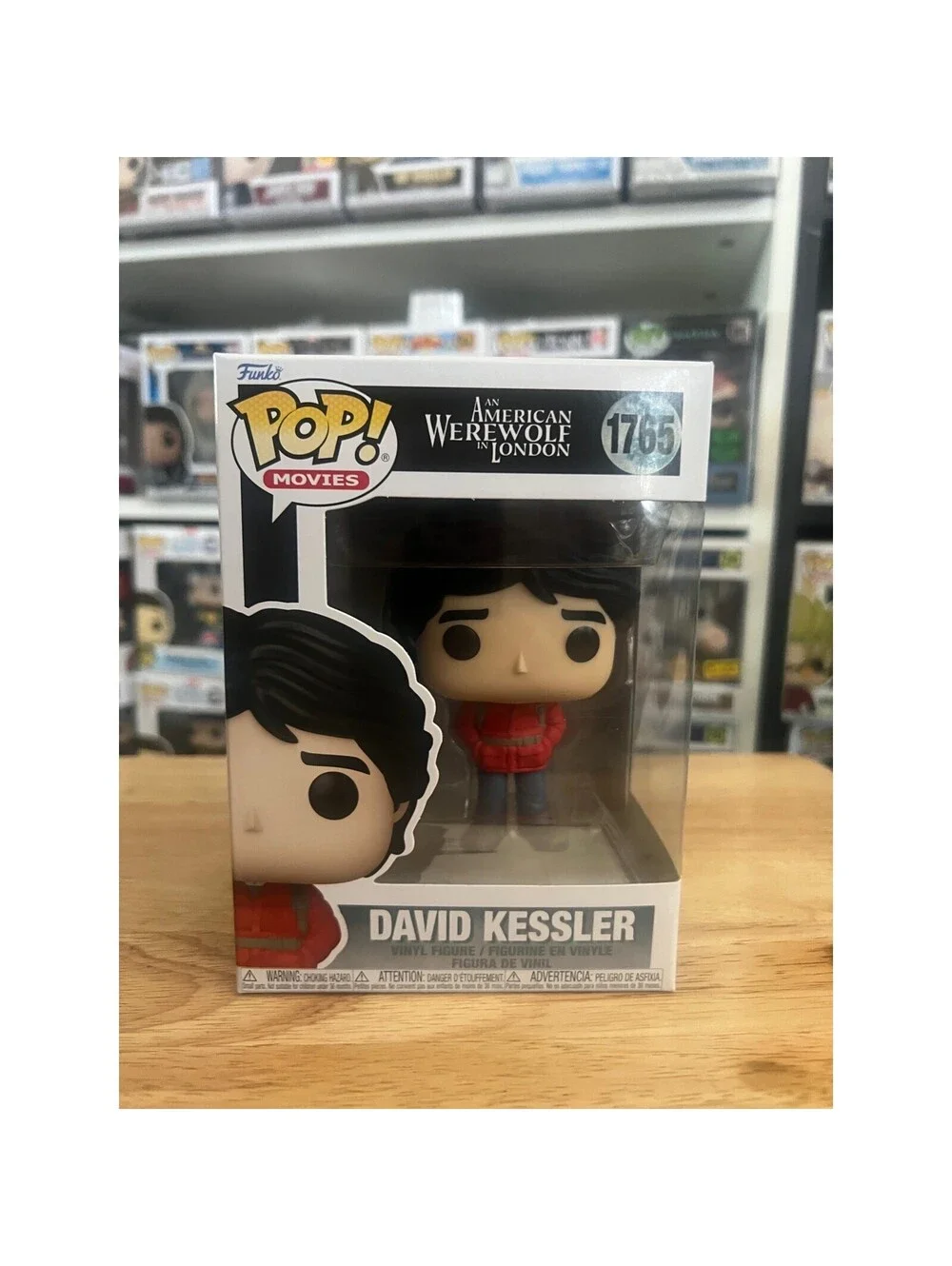 David Kessler Funko Pop #1765 An American Werewolf in London Movies Horror Films